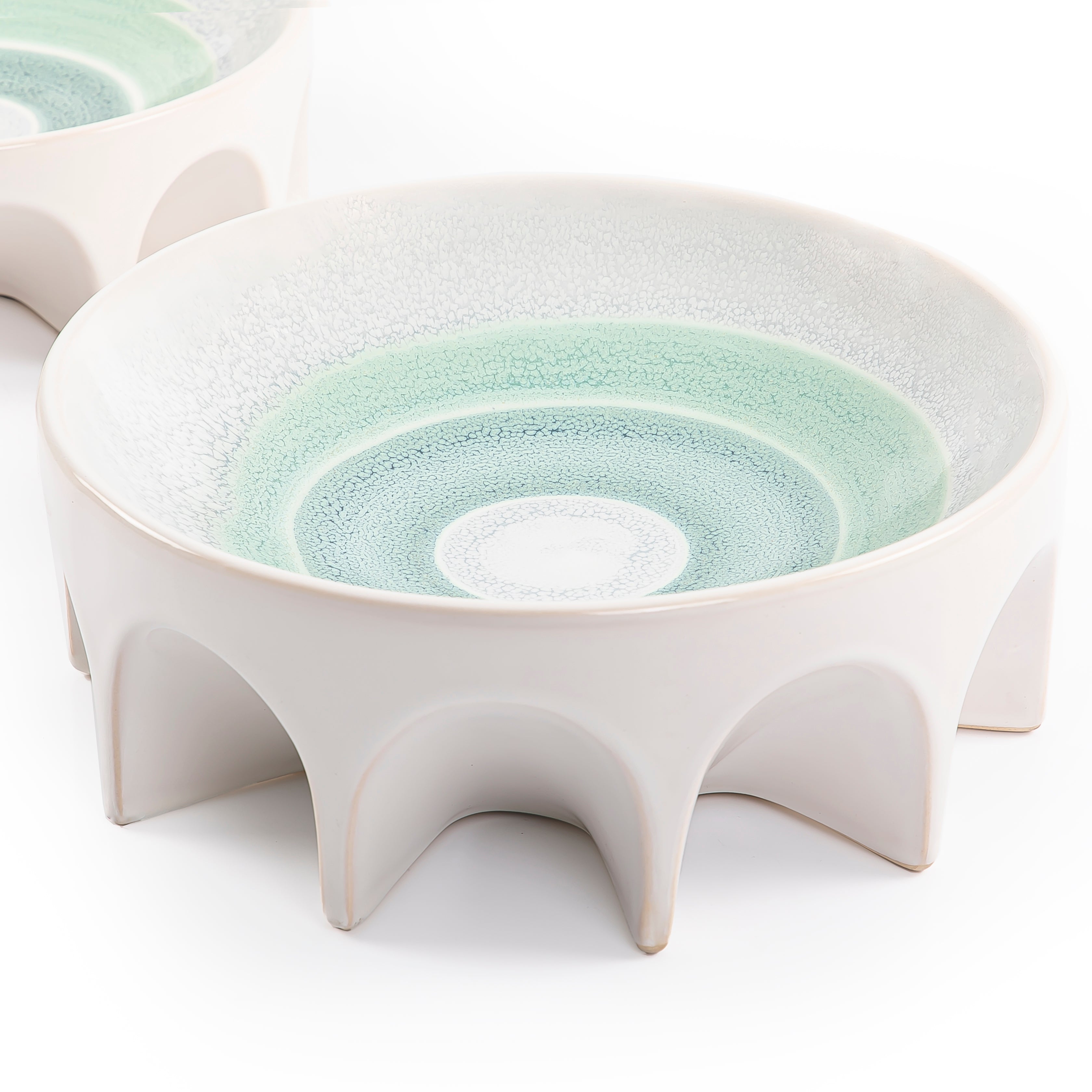 Set Of 2 Ceramic Plate