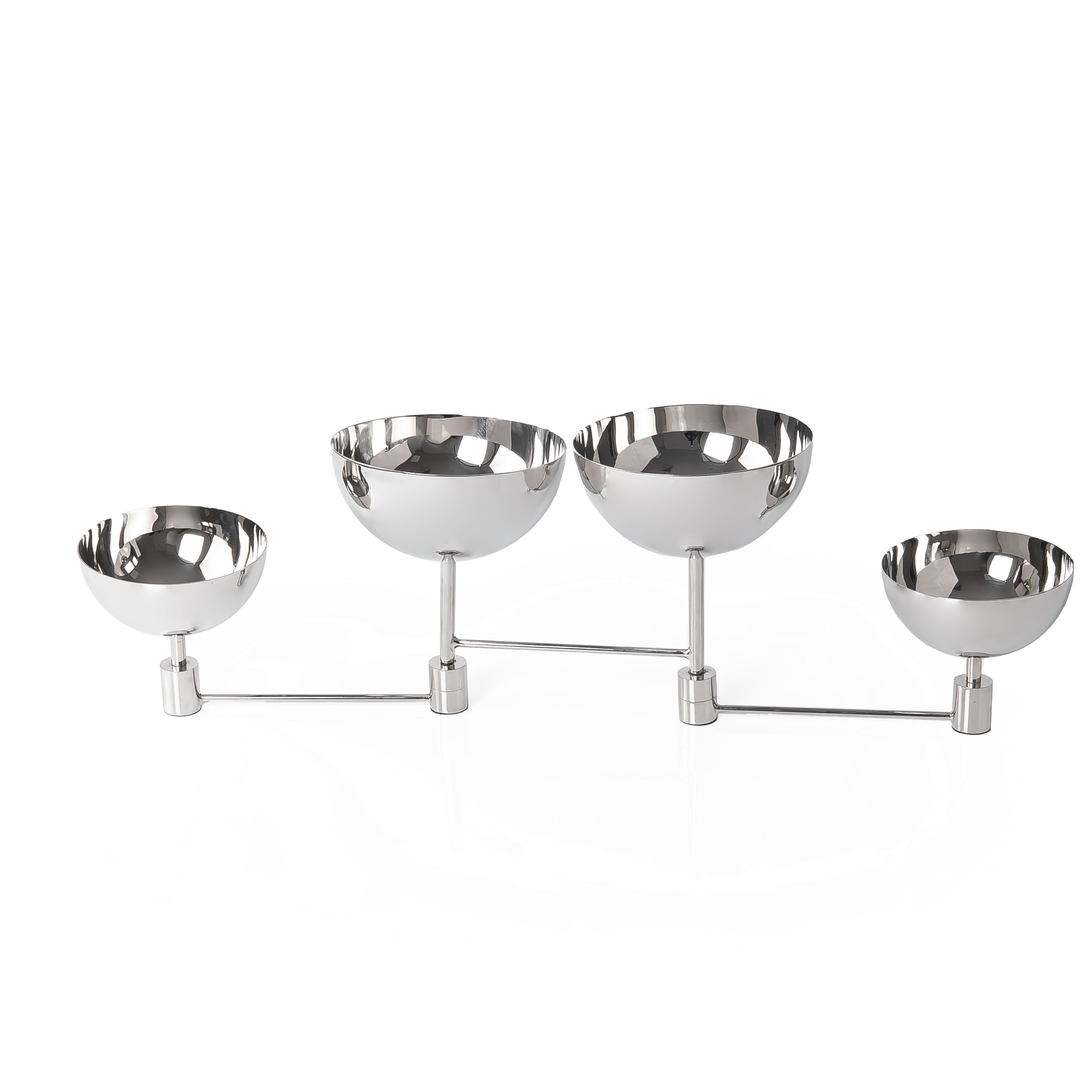 Stainless Steel Serving Stand
with 4 Bowls