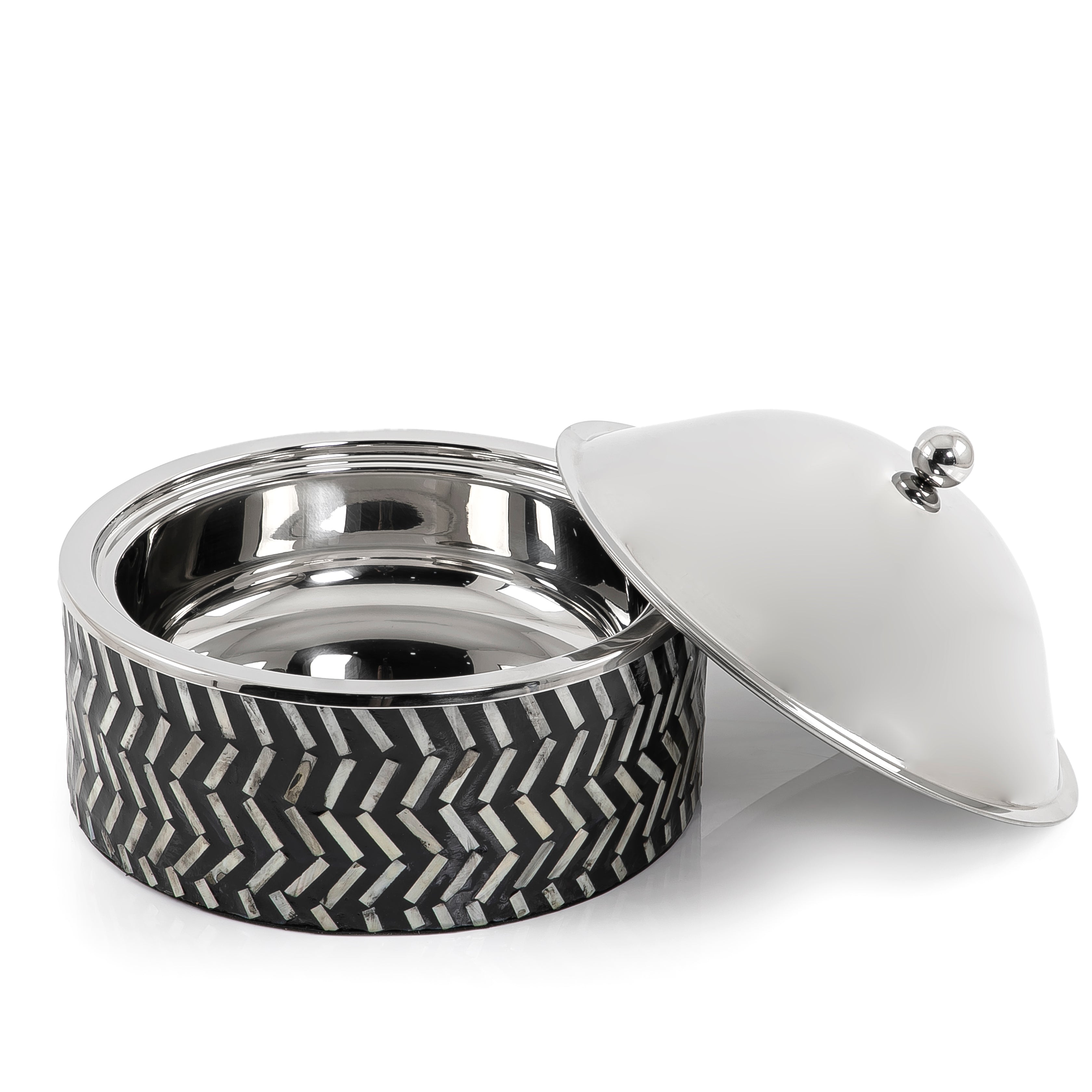 Thermal Food Container With Mother-Of-Pearl Decoration (Large)