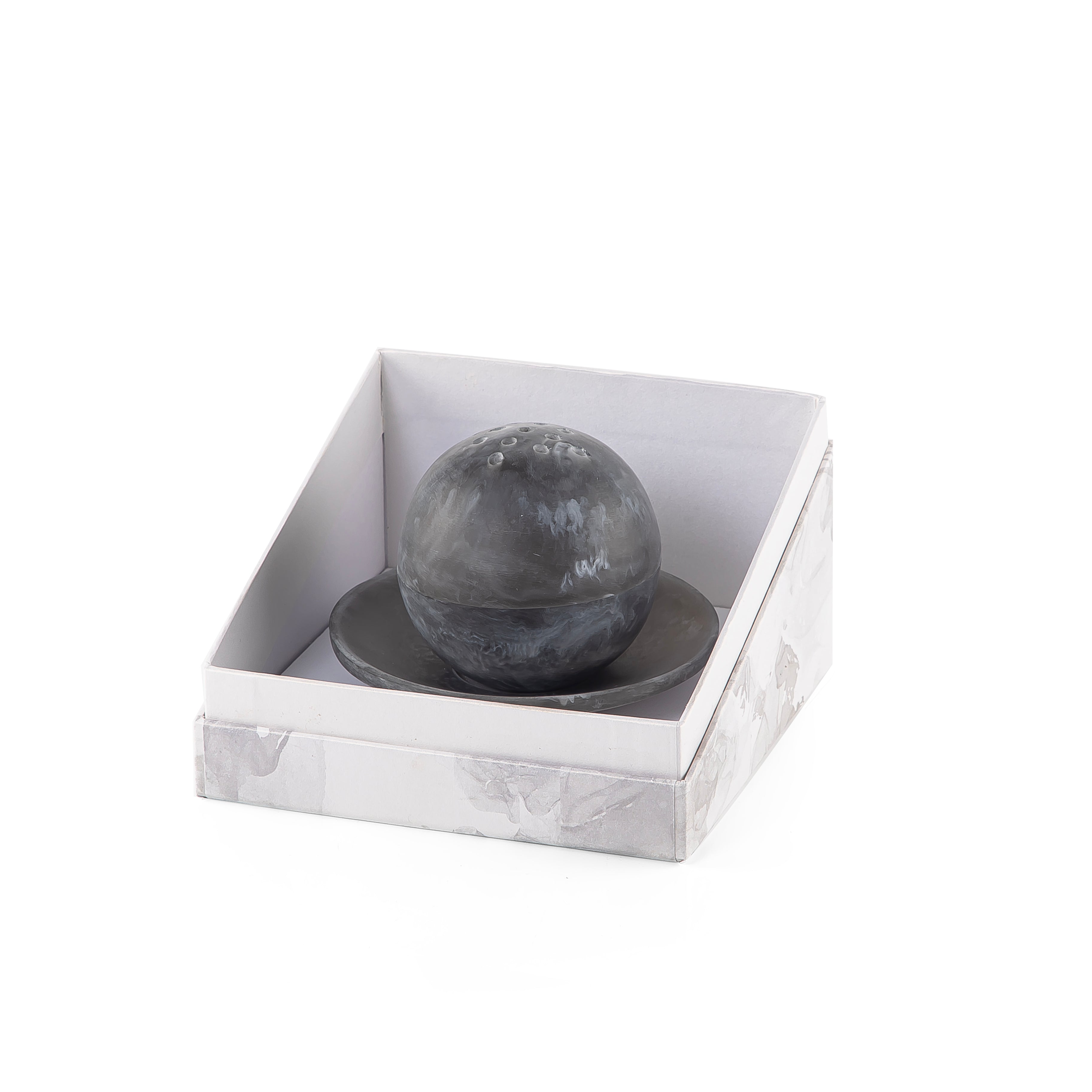 Resin mabkhar with aclyric gift box