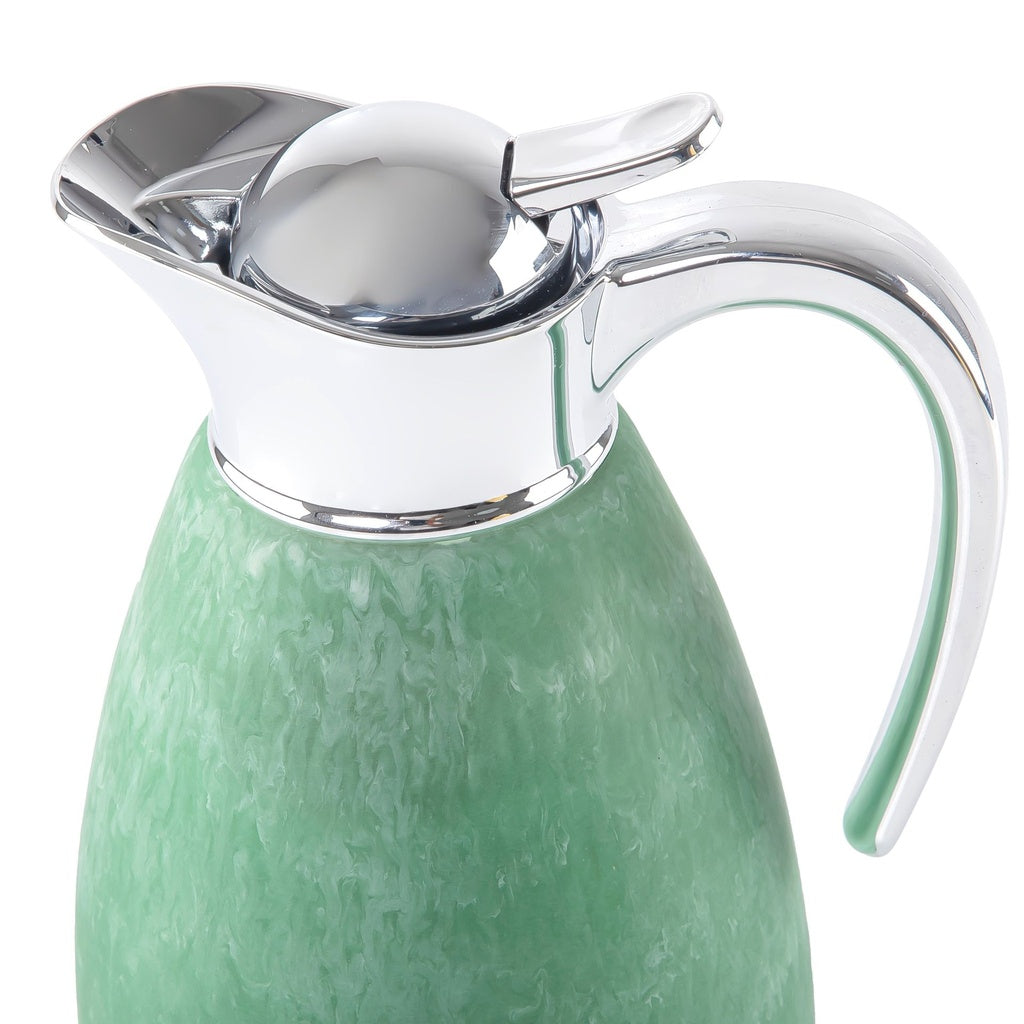 Durable 1.0L resin thermos - green