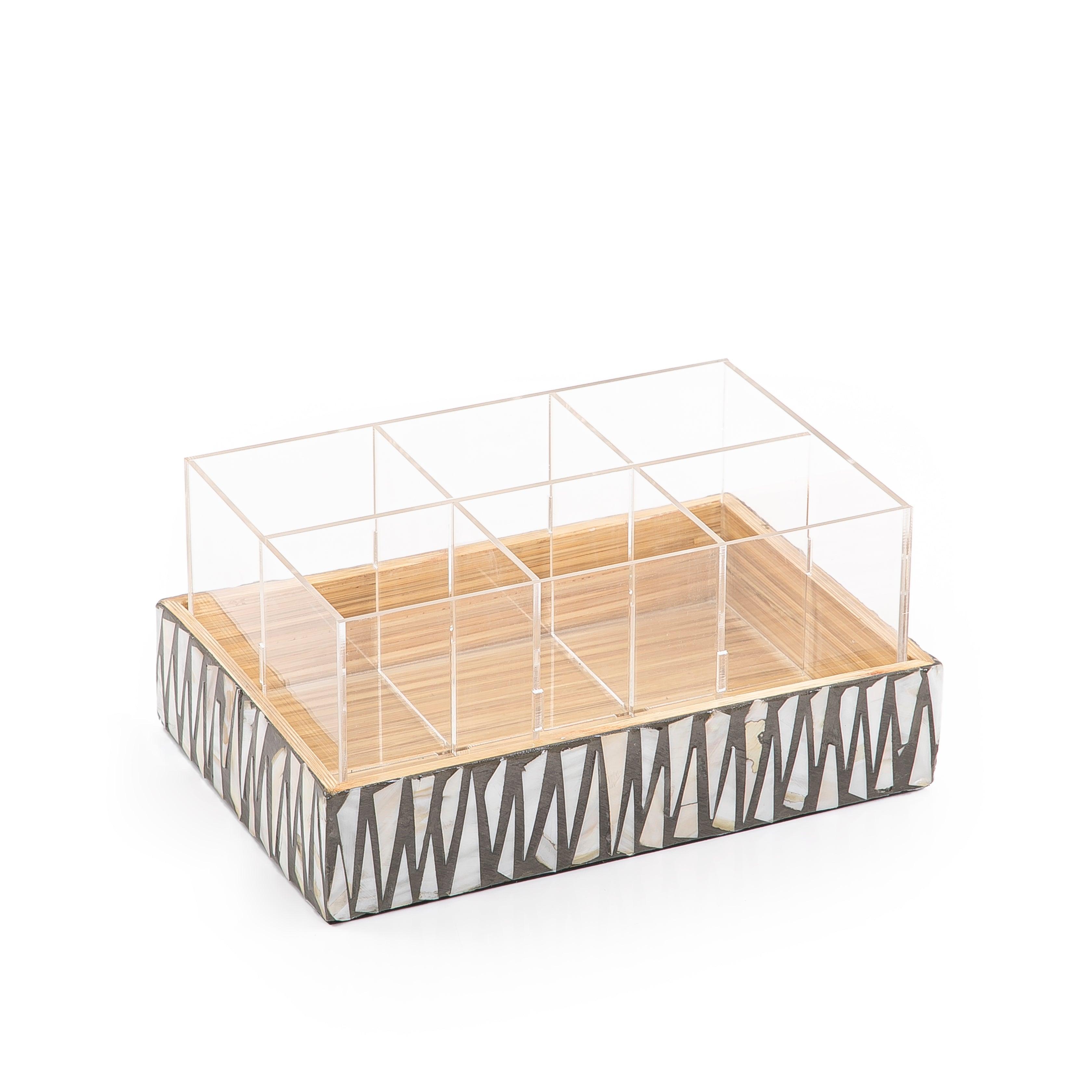 Mother of pearl water bottles box