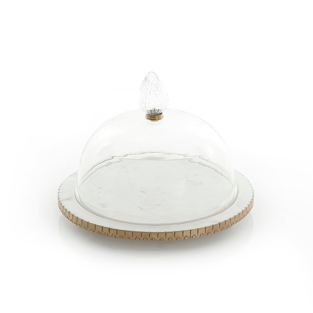 Marble Stand with glass cover (7239074611395)