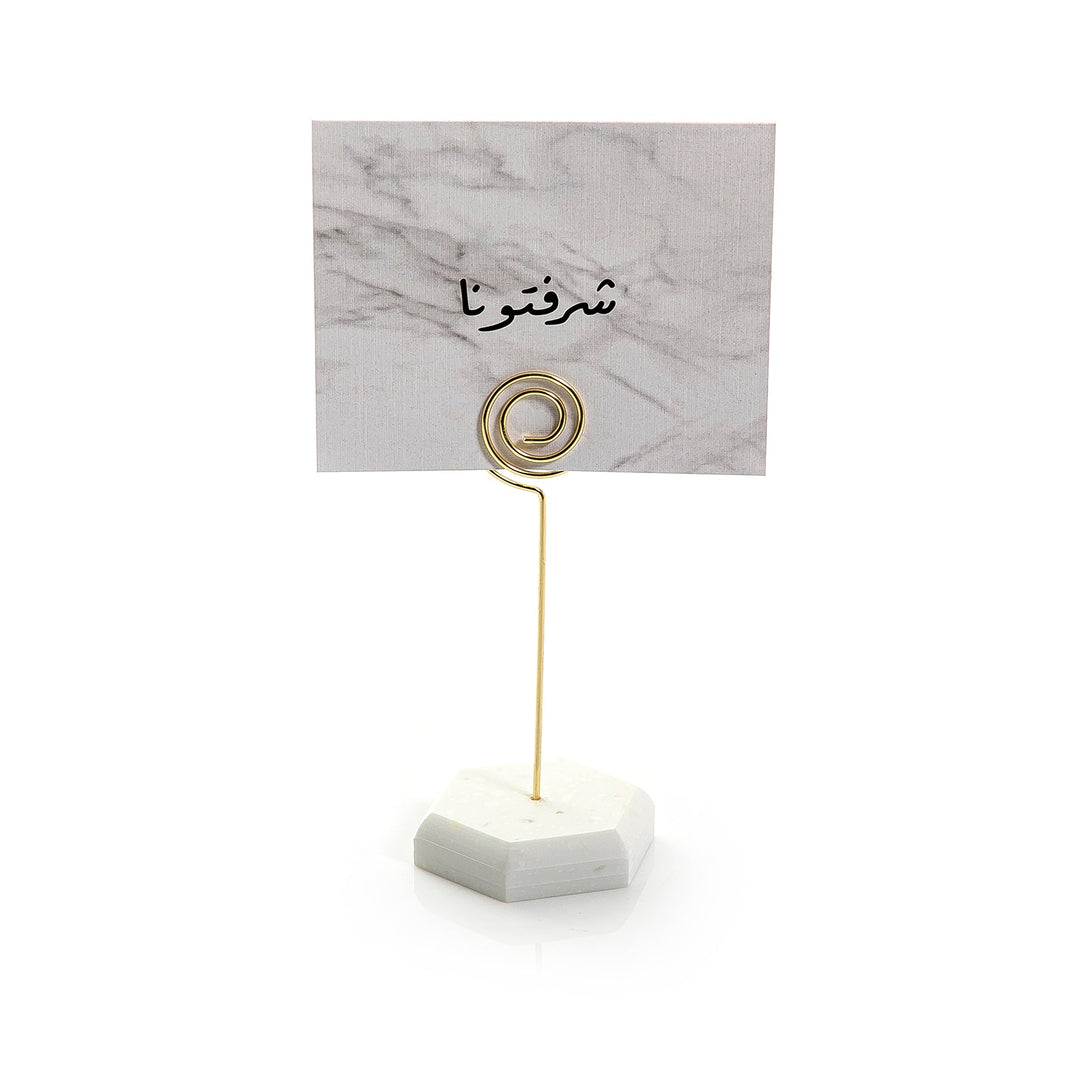 Marble Card Stand (7232917438659)
