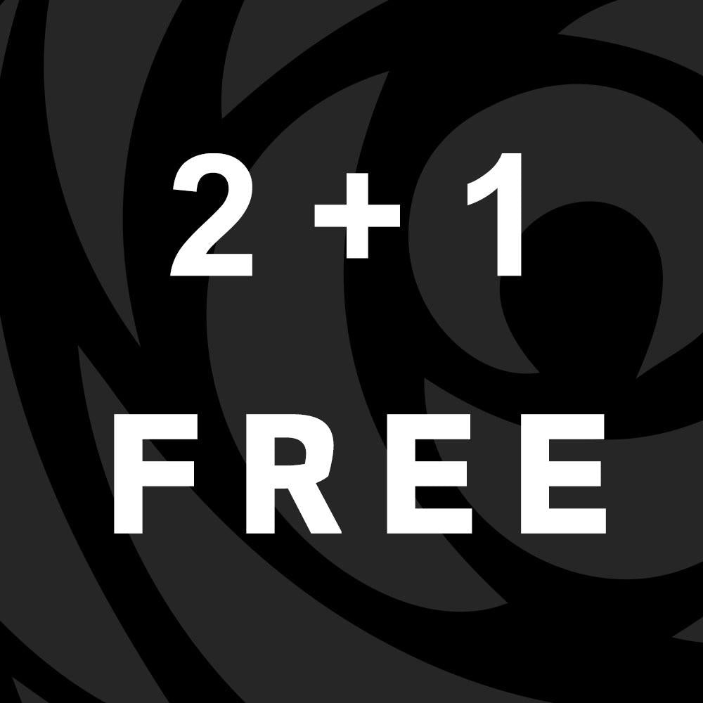 Buy 2 get 1 free