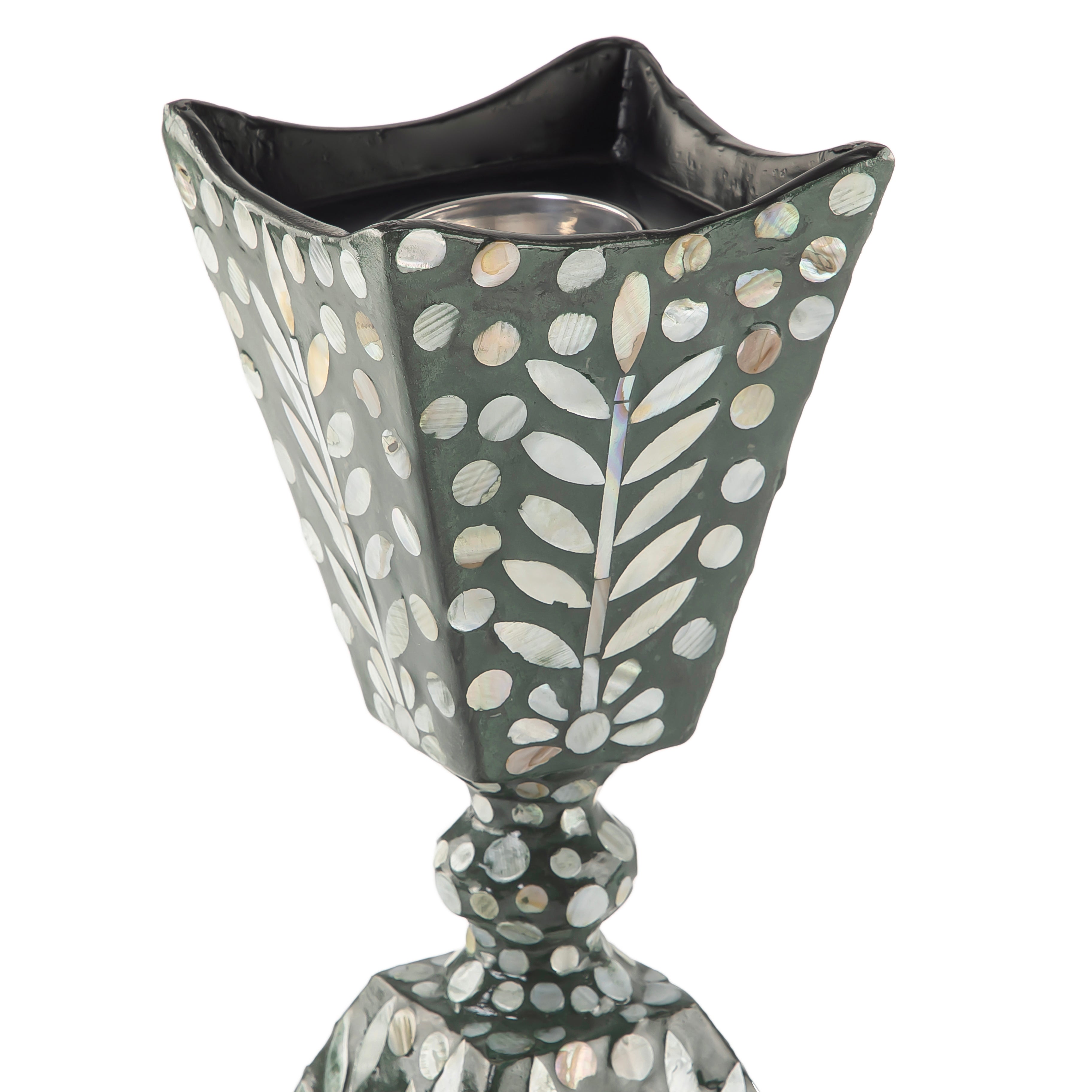 Mother of pearl mabkhar - green