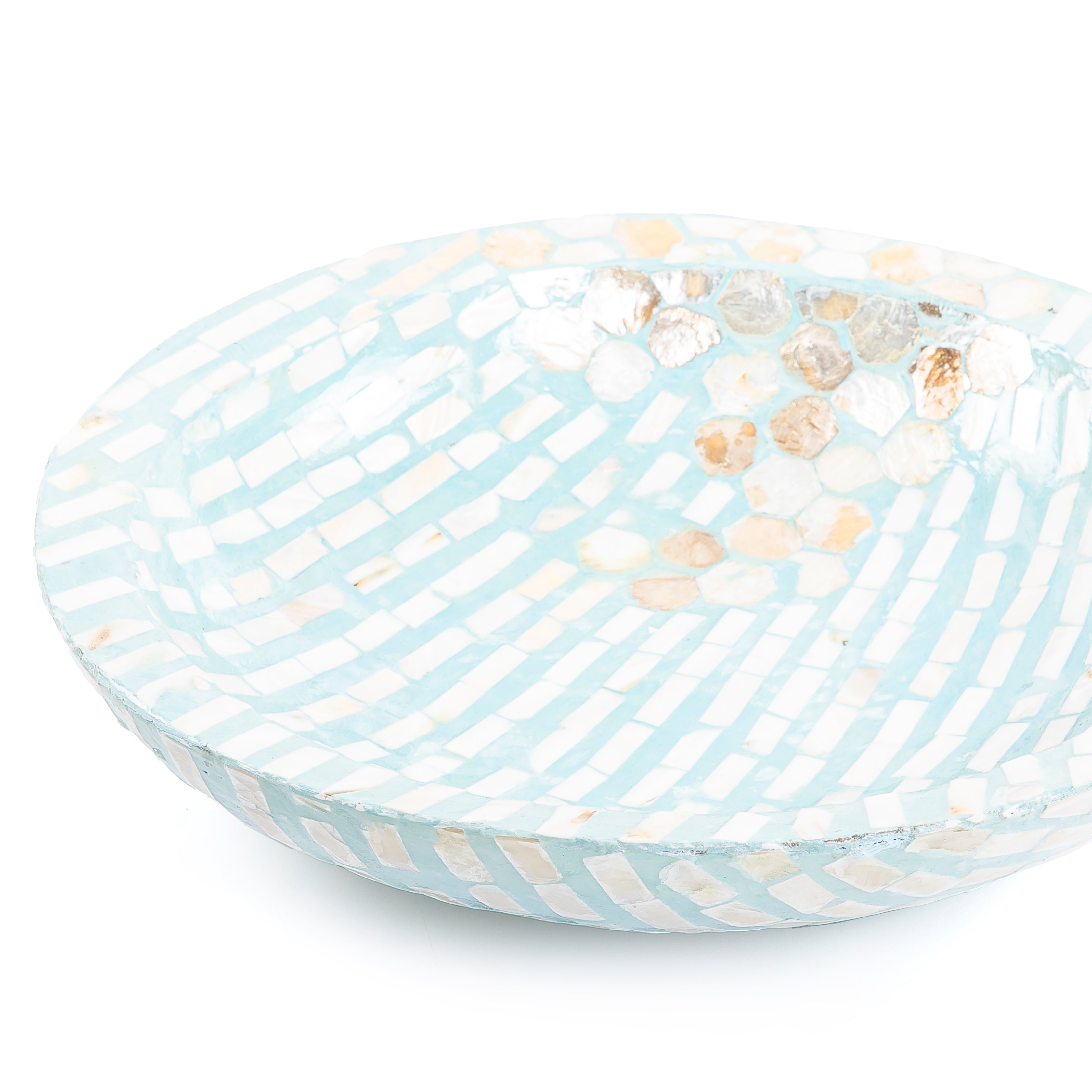 طبق صدف دائري كبير