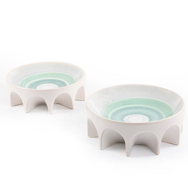 Set Of 2 Ceramic Plate