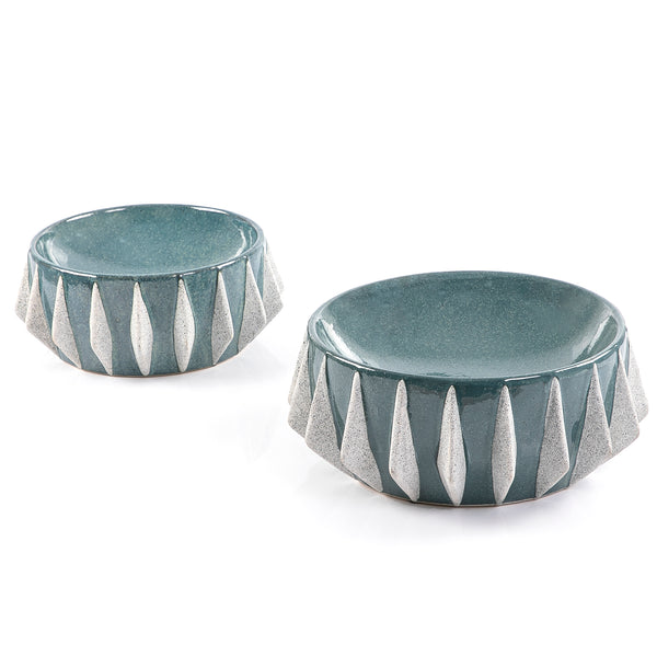 Set Of 2 Ceramic Plate