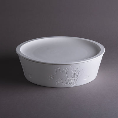 Matt White Ceramic Serving Bowl