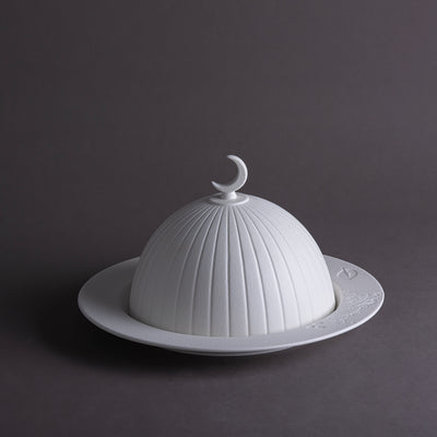 Matt White Ceramic Plate