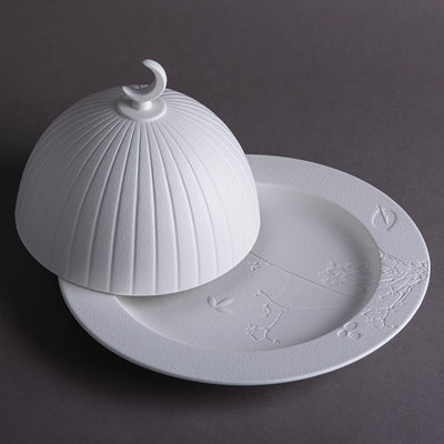 Matt White Ceramic Plate