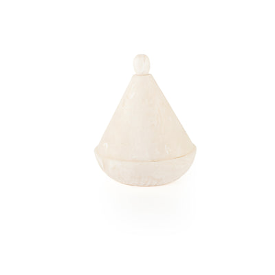 Resin Bowl for Gargee'an with Pyramid Lid