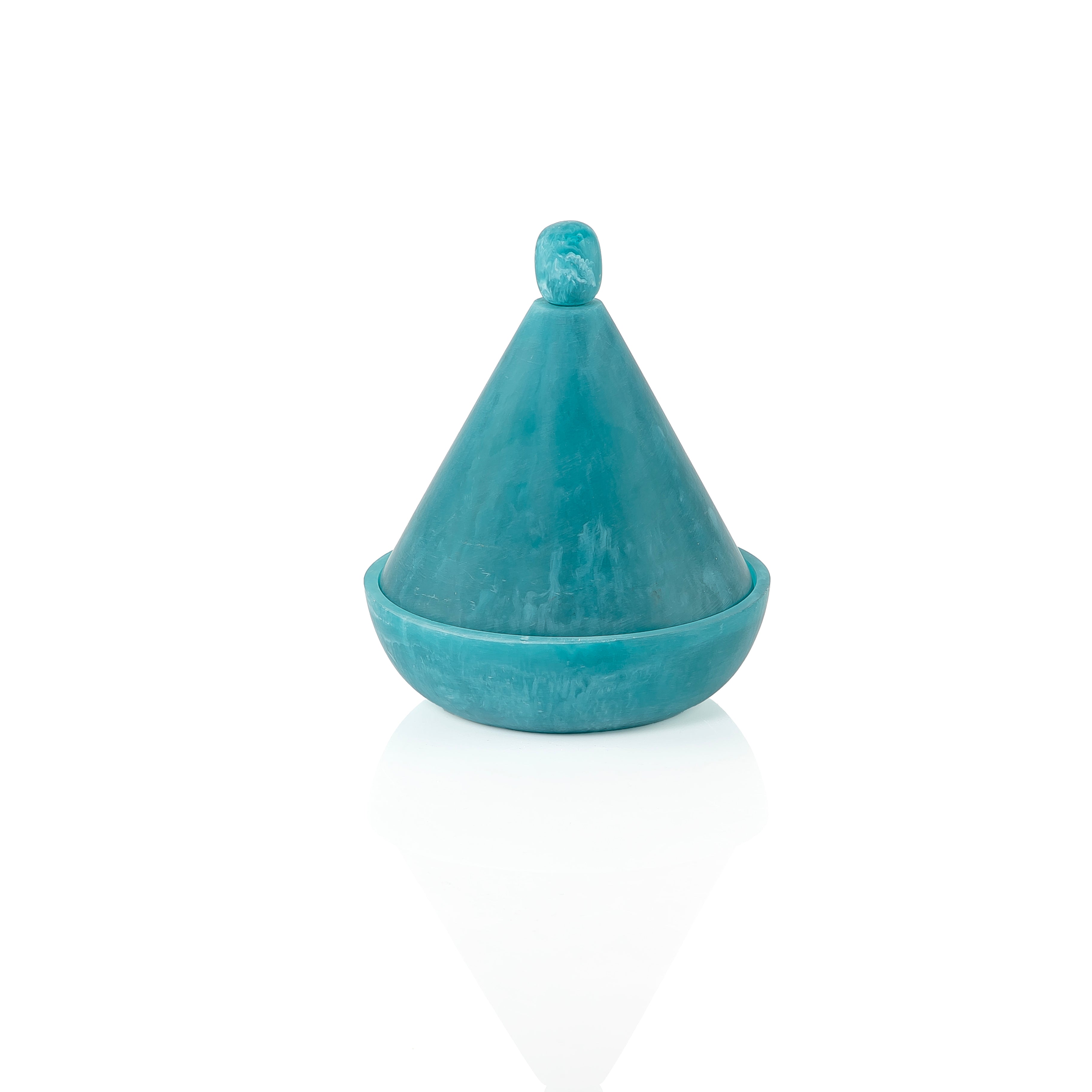 Resin Bowl for Gargee'an with Pyramid Lid