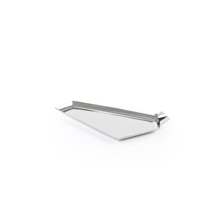 Metal Tray Silver & Black - Small