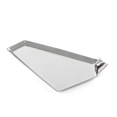 Metal Tray Silver & Black - Small