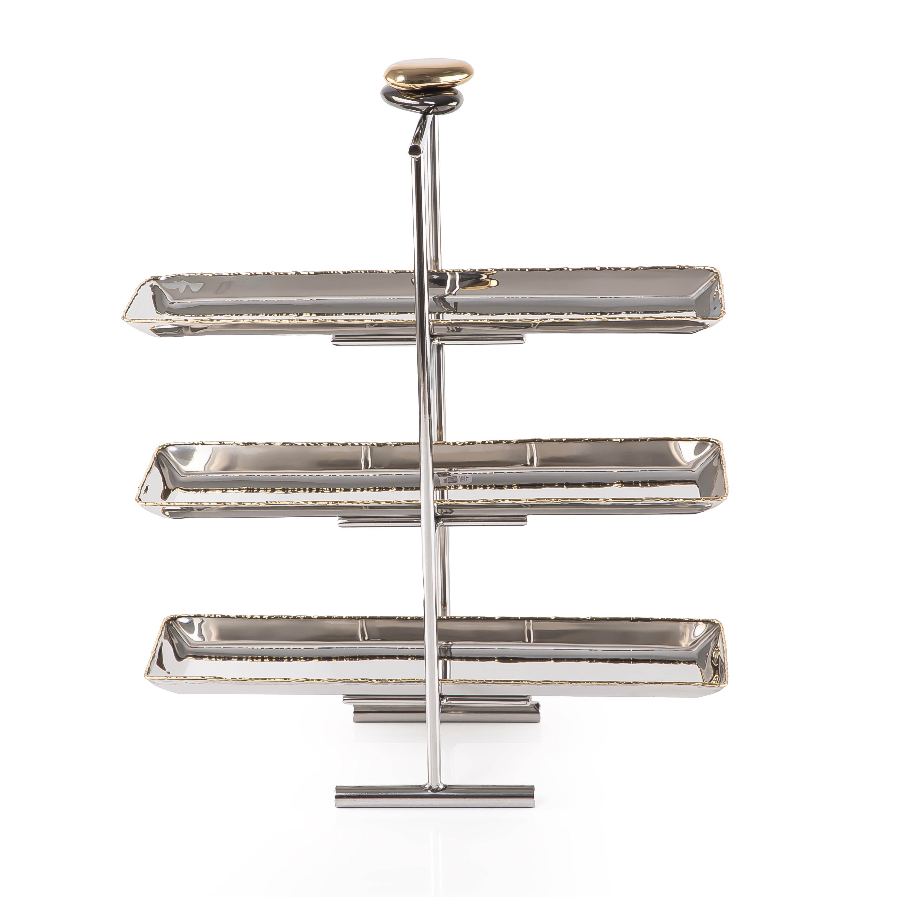 ستاند قديم معدني ثلاث طوابق