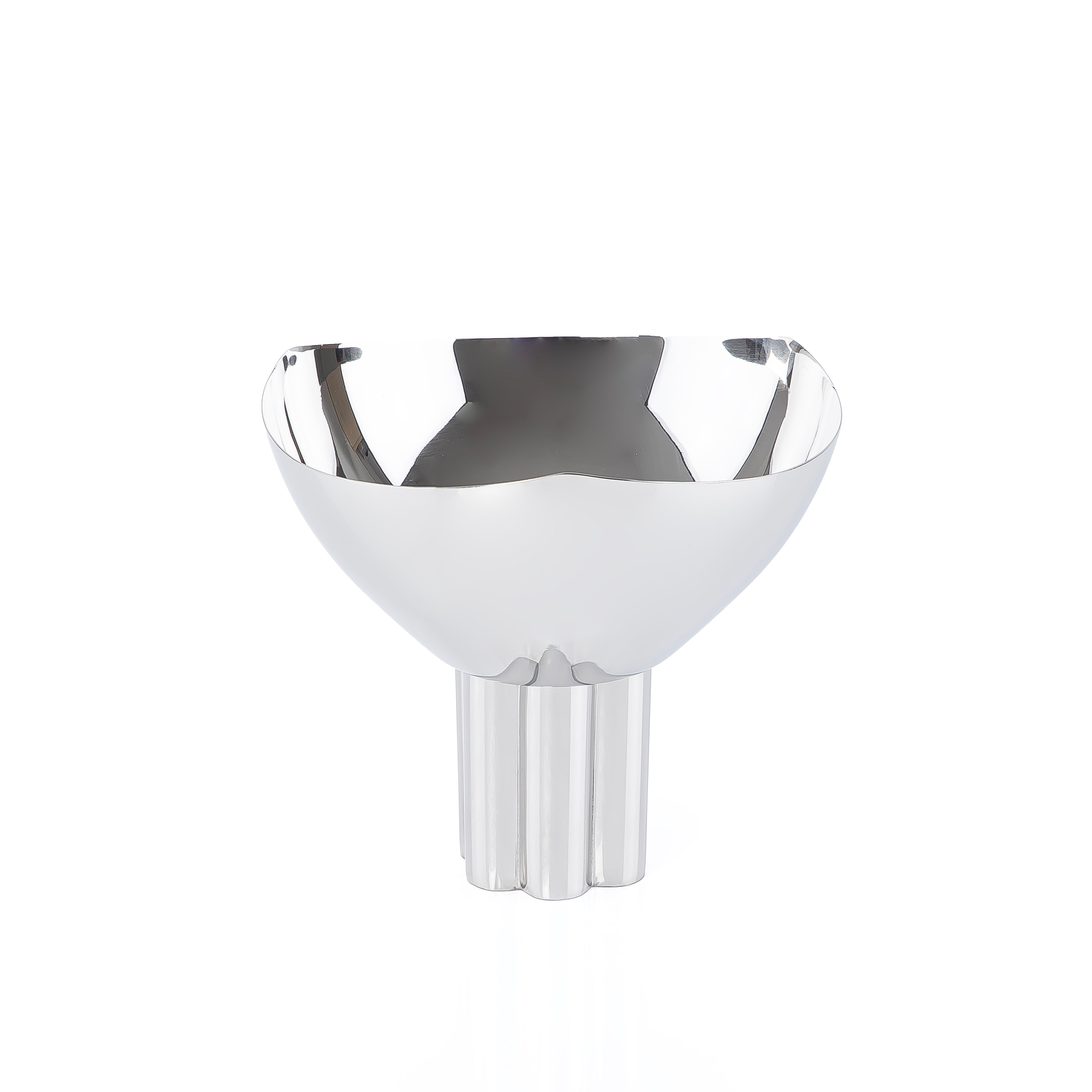 metal stand- silver large