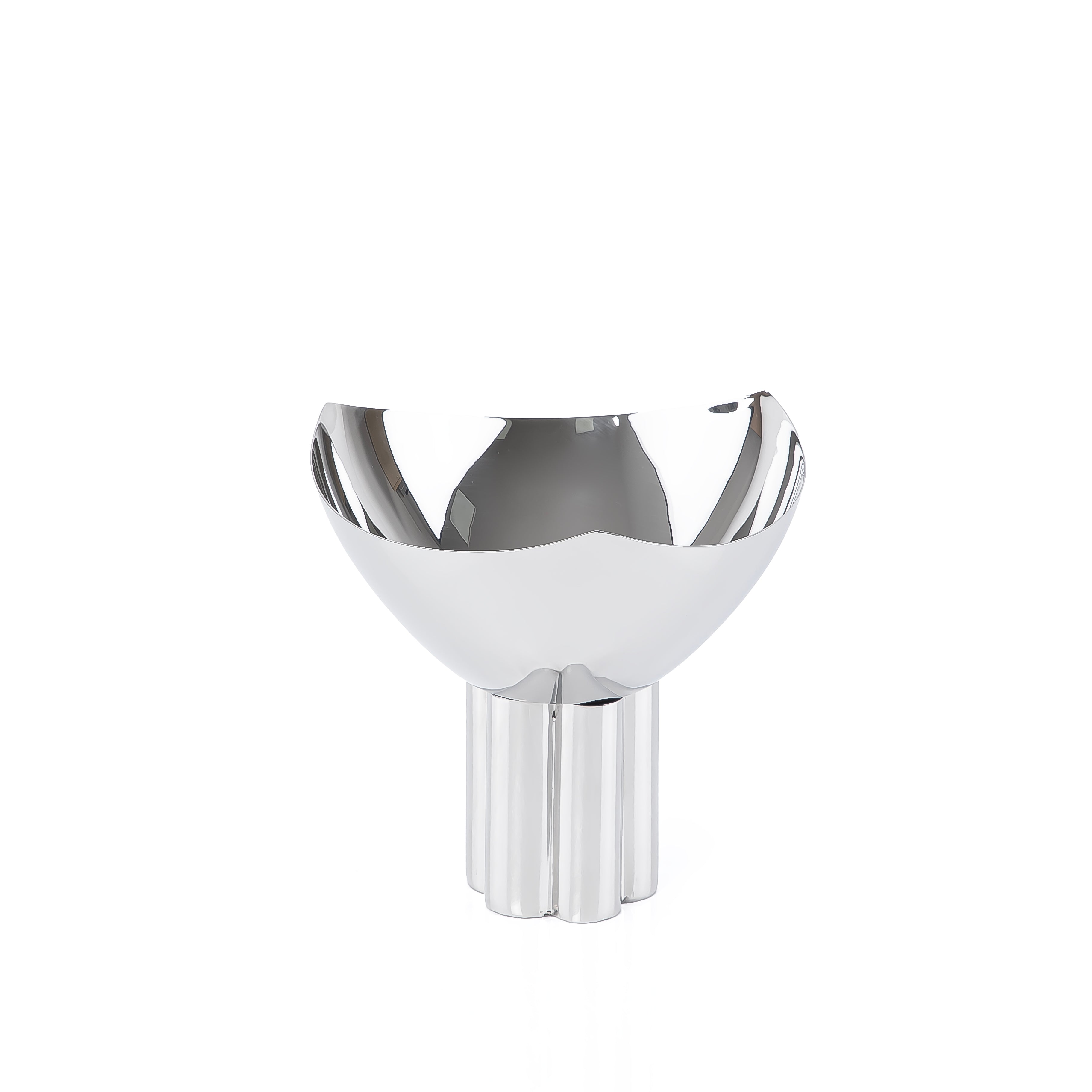 Metal stand- silver small