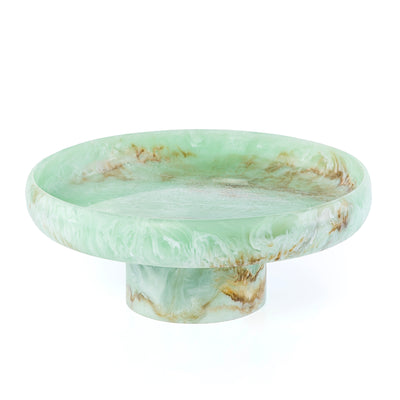 Large Resin Circular Stand - Green
