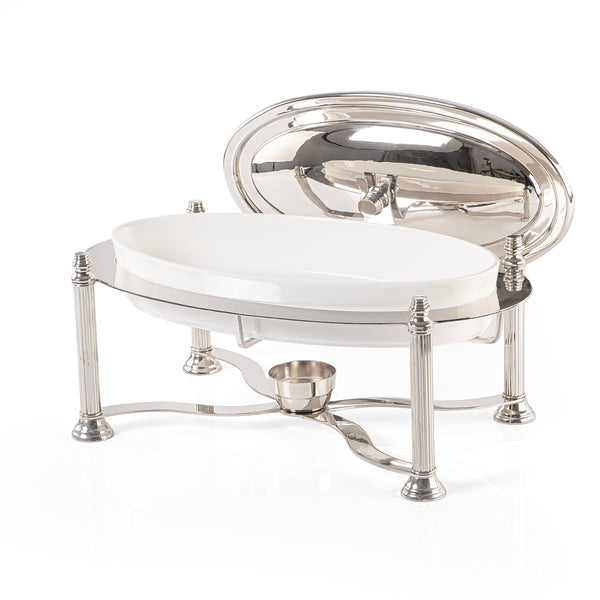 3L Durable stainless steel oval chafing dish - small