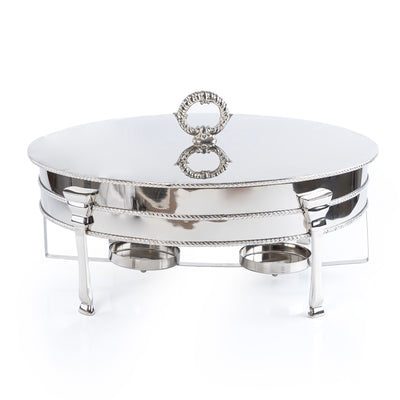 4L Durable stainless steel oval chafing dish