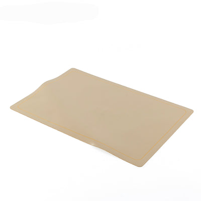 Faux leather placement - gold