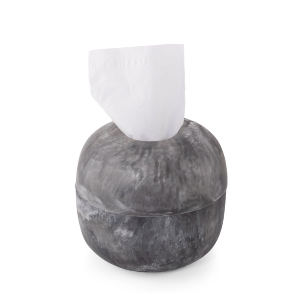 Round Resin Tissue Box