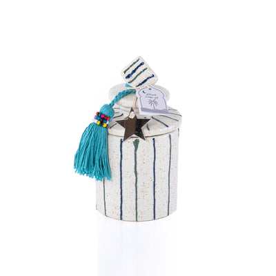 Ceramic Gergean Jar - Blue