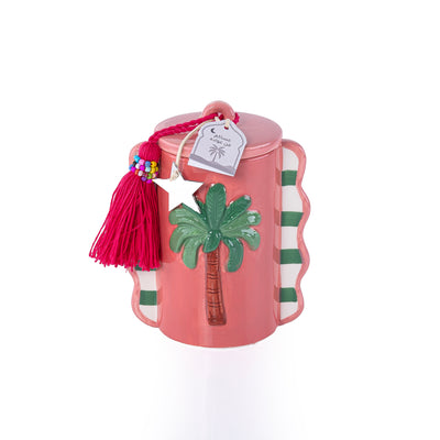 Ceramic Gergean Jar - Pink