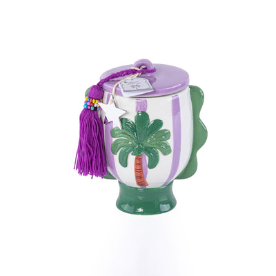 Ceramic Gergean Jar - Purple