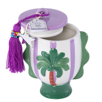 Ceramic Gergean Jar - Purple