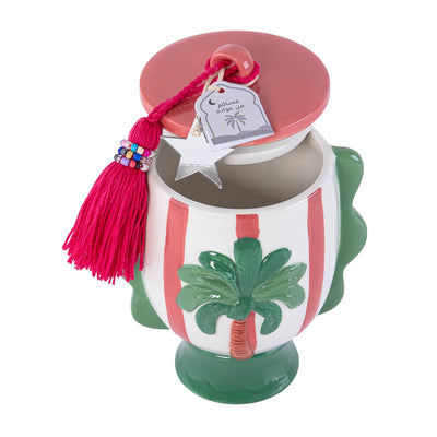 Ceramic Gergean Jar - Pink