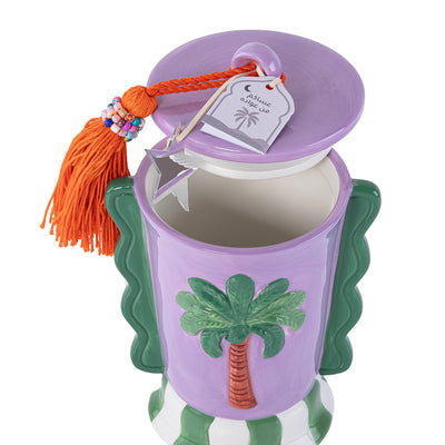 Ceramic Gergean Jar - Purple