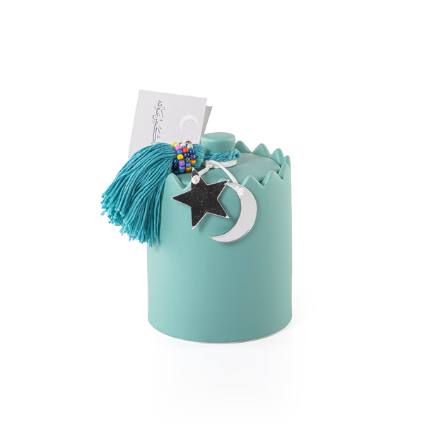 Ceramic Gargee'an Jar with  Cylindrical Design