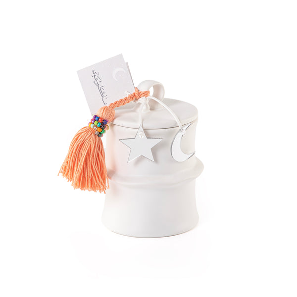 Ceramic Gargee'an Jar  with Wavy Design