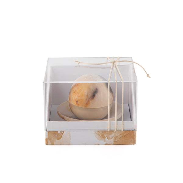 مبخر من الراتنج مع بوكس هدايا اكريليك