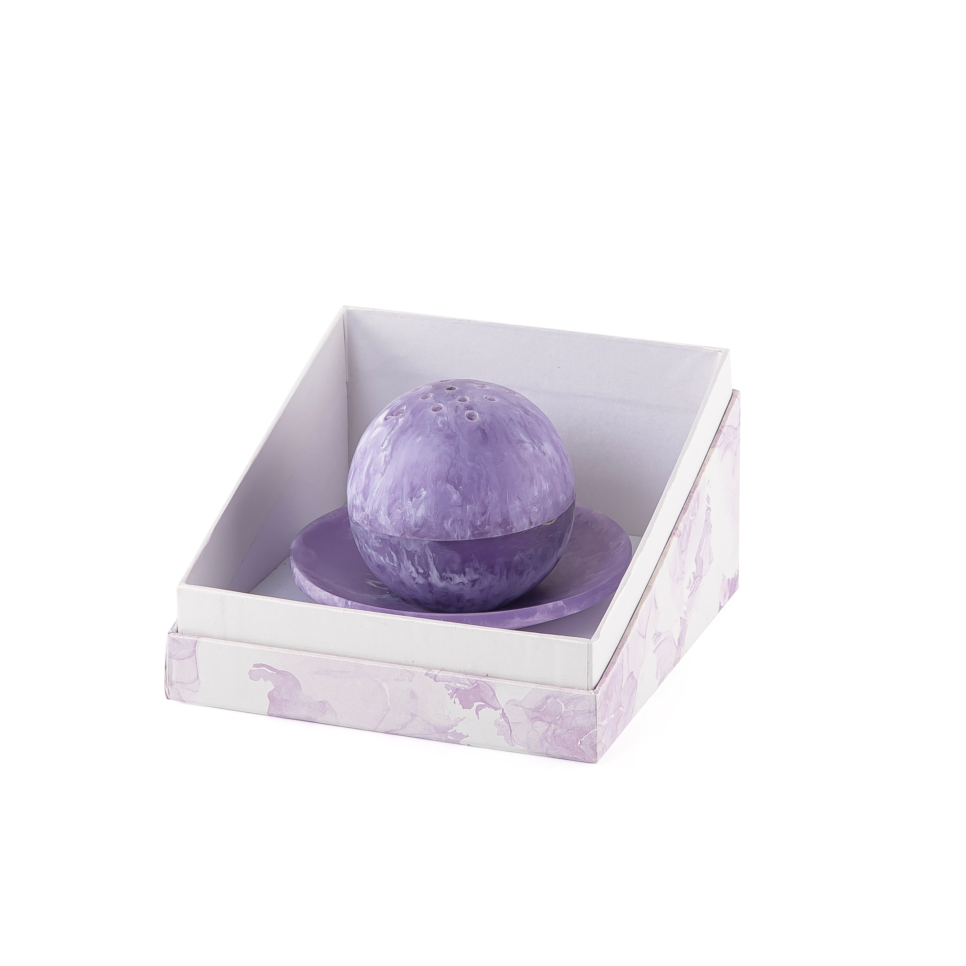 Resin mabkhar with aclyric gift box