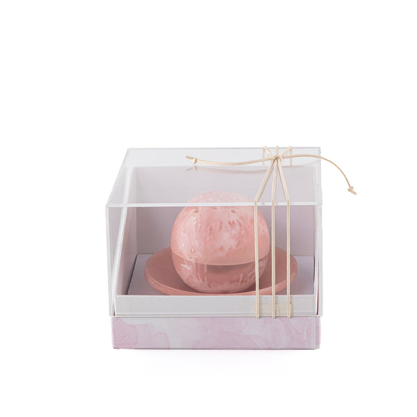 Resin mabkhar with aclyric gift box