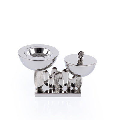 Elegant Incense Burner –Silver