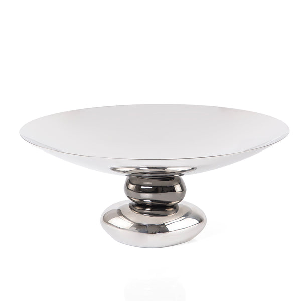 Elegant stainless steel serving bowl - Large
