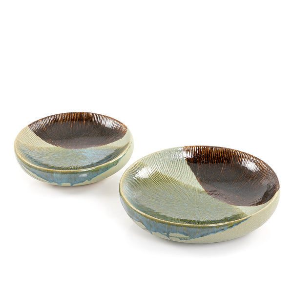 Set Of 2 Ceramic Plate