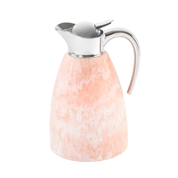 ترمس راتينج 1.5 لتر حافظ للحرارة - وردي