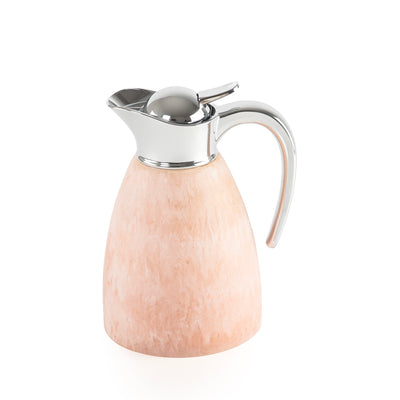 Durable 1.0L resin thermos - pink