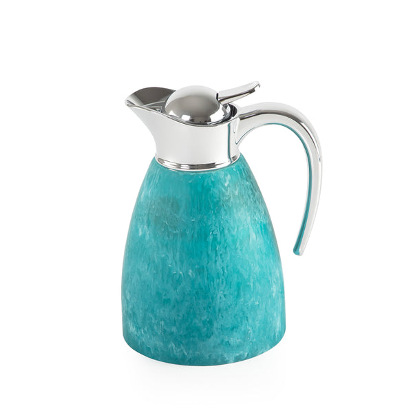 ترمس راتينج 1 لتر حافظ للحرارة - أزرق