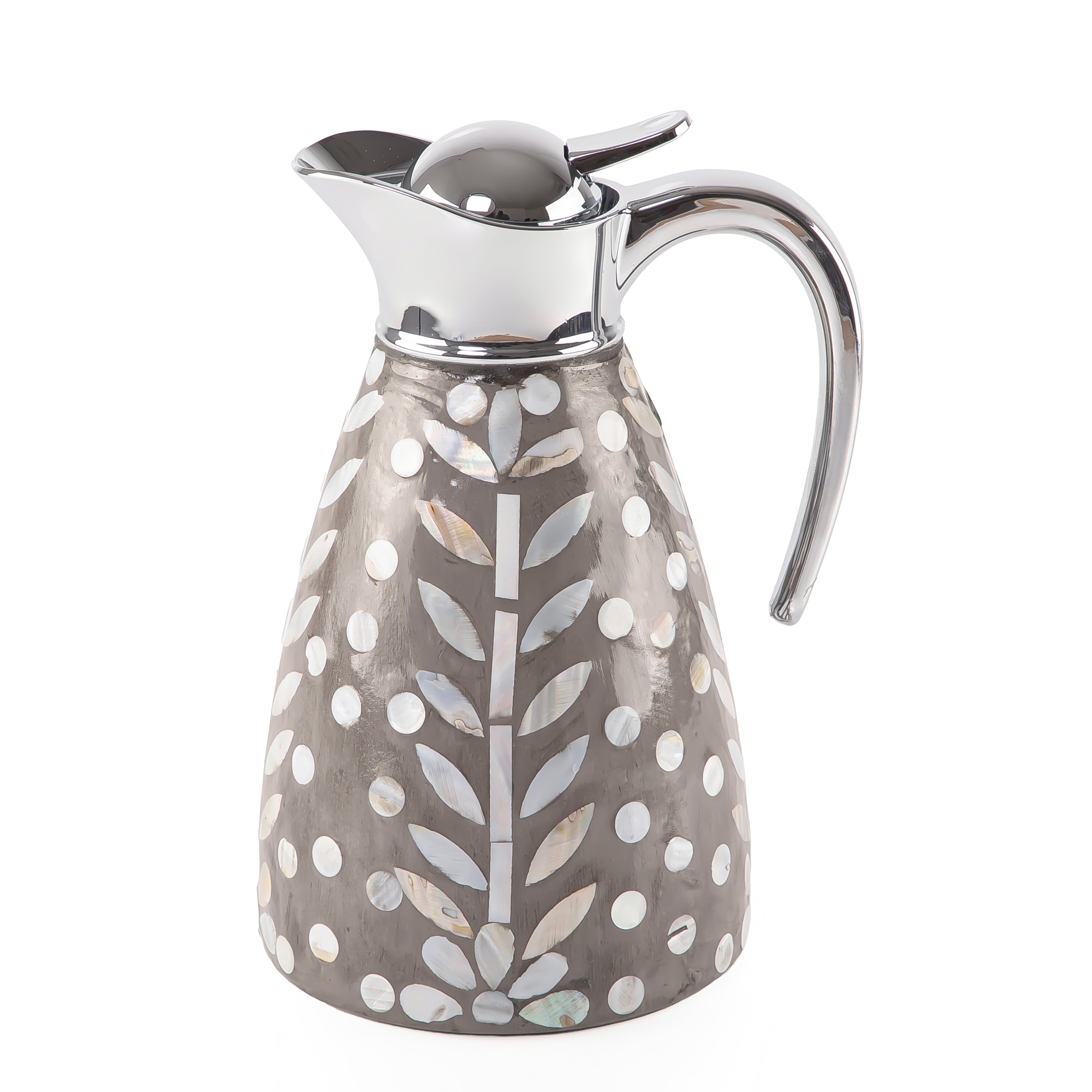 1.5L Mother of pearl thermos - grey