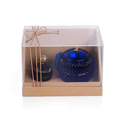 مجموعة لا سيرفا سيغناتشير مبخرة وعطر بغطاء أكريليك