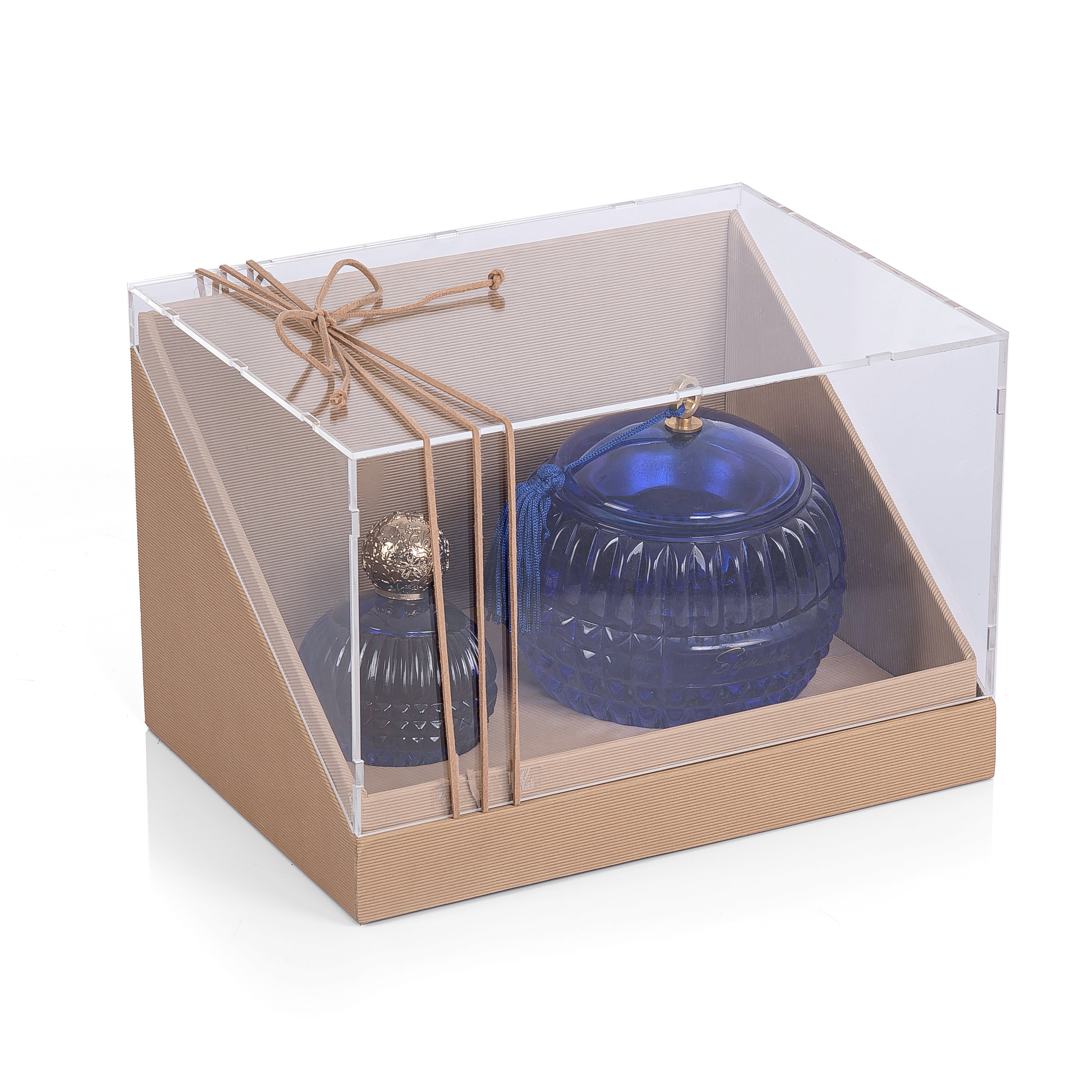 مجموعة لا سيرفا سيغناتشير مبخرة وعطر بغطاء أكريليك