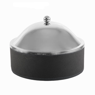 حافظة حرارة مع قاعدة جلدية