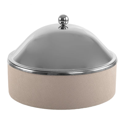 حافظة حرارة مع قاعدة جلدية